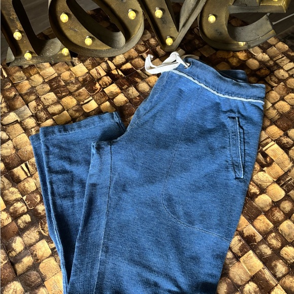 Cloth & Stone Blue Casual Pants - Picture 2 of 3